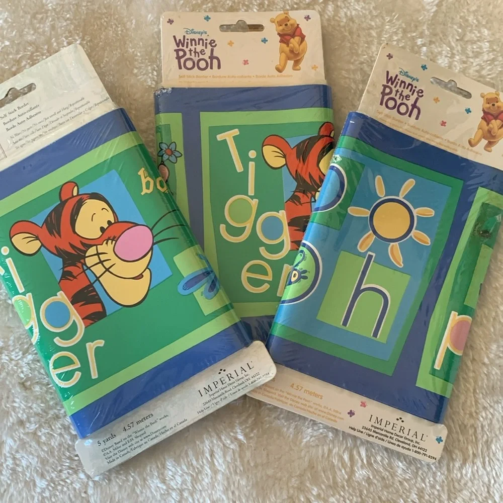 Winnie the Pooh Self Stick Border